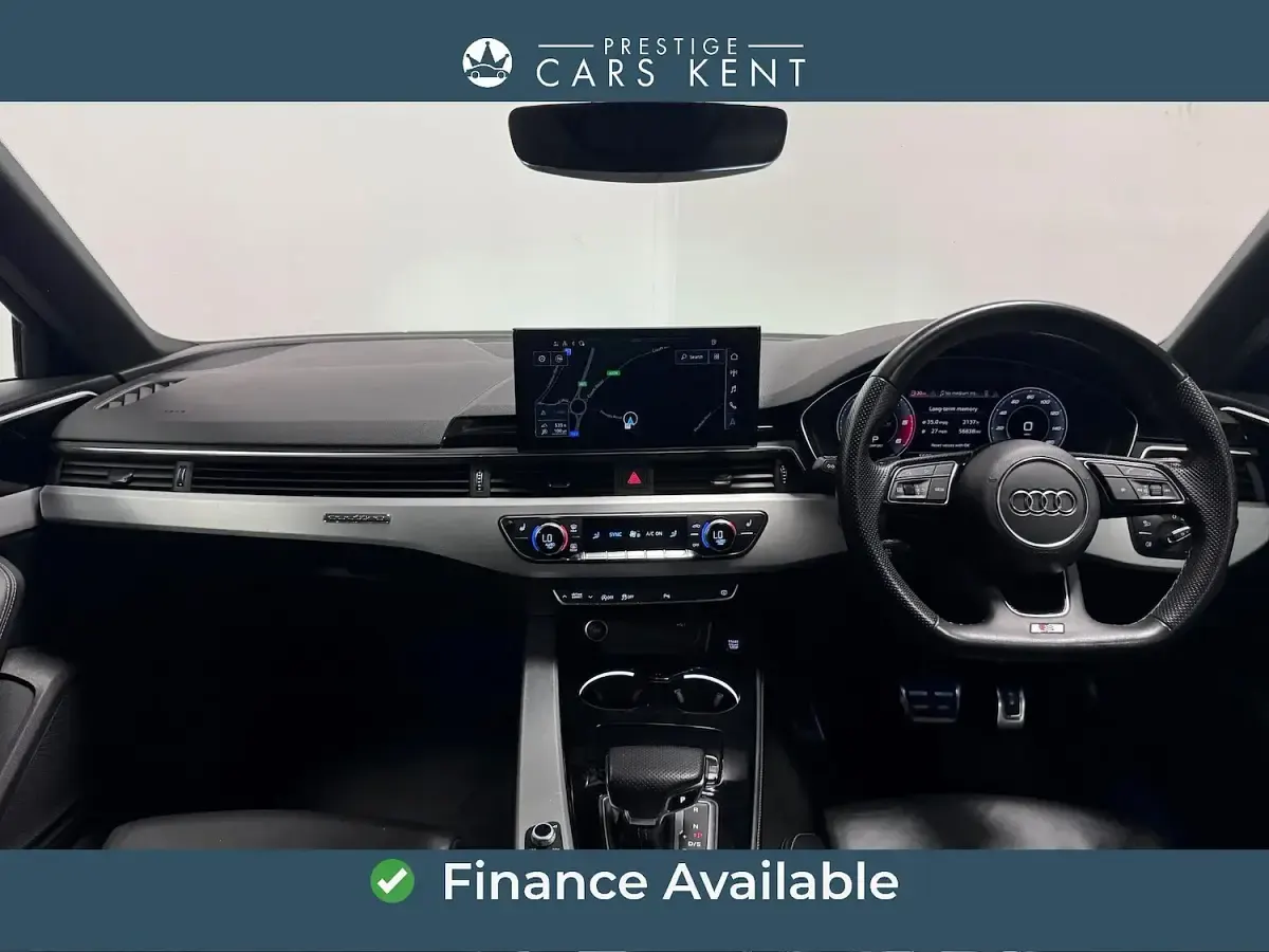 Used Audi S4 Advanced 341 HP (250 kW) 2021 Blue Estate