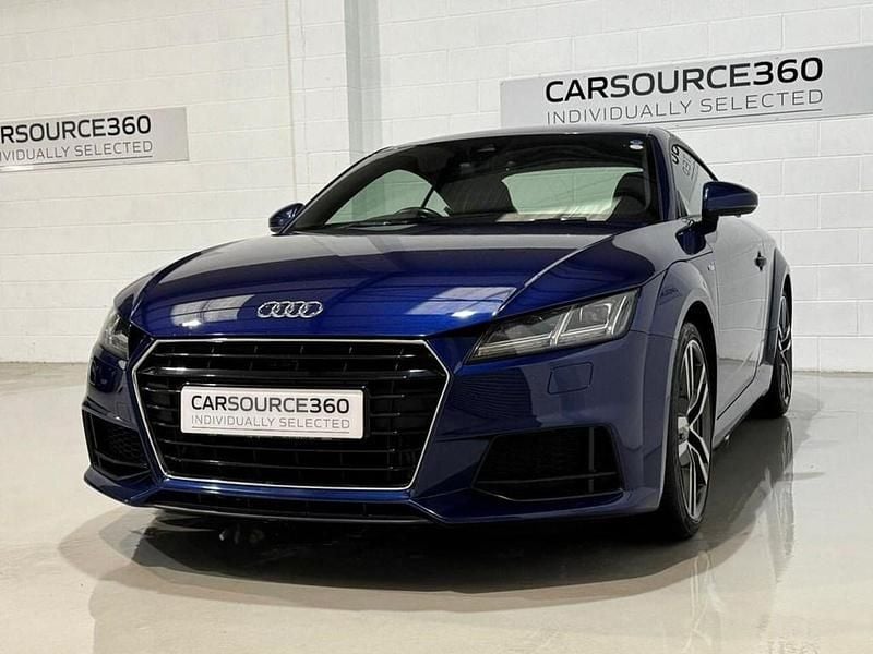 Used Audi TT S-Line 184 HP (135 kW) 2015 Blue Coupe