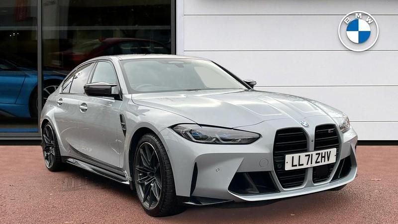 Grey Used 2021 BMW M3 Competition Edition | £62,900 (Expensive) - Image 1/4