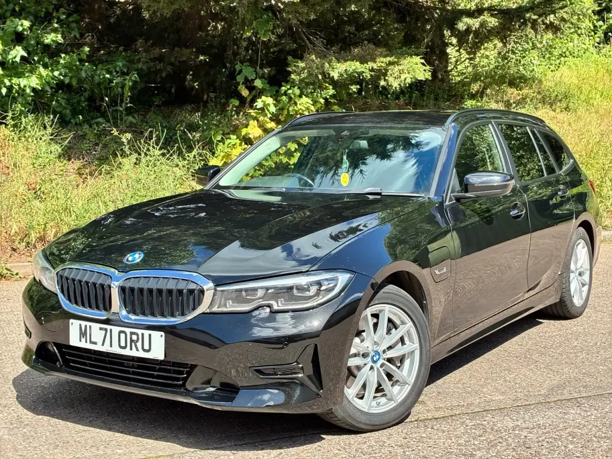 Used BMW 330e 2021 Black Estate