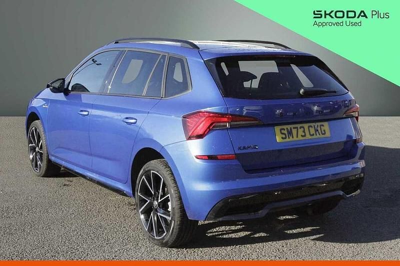 Used Skoda 110 R Monte Carlo 81 HP (59 kW) 2023 Race blue metallic Estate