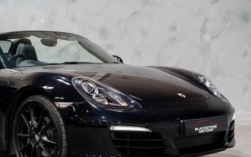 Begagnad Porsche Boxster 265 HK (194 kW) 2014 Svart Cab