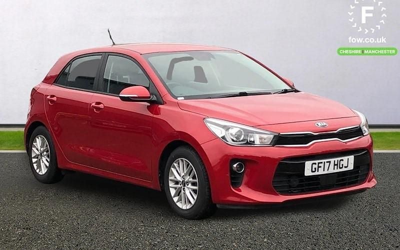 Red Used 2017 Kia Rio 2 Hatchback | £9,699 (Fair price) - Image 1/3
