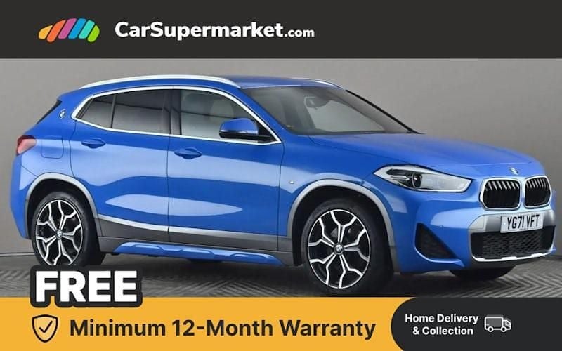 Blue Used 2021 BMW X2 M Sport SUV | £18,697 (Fair price) - Image 1/4
