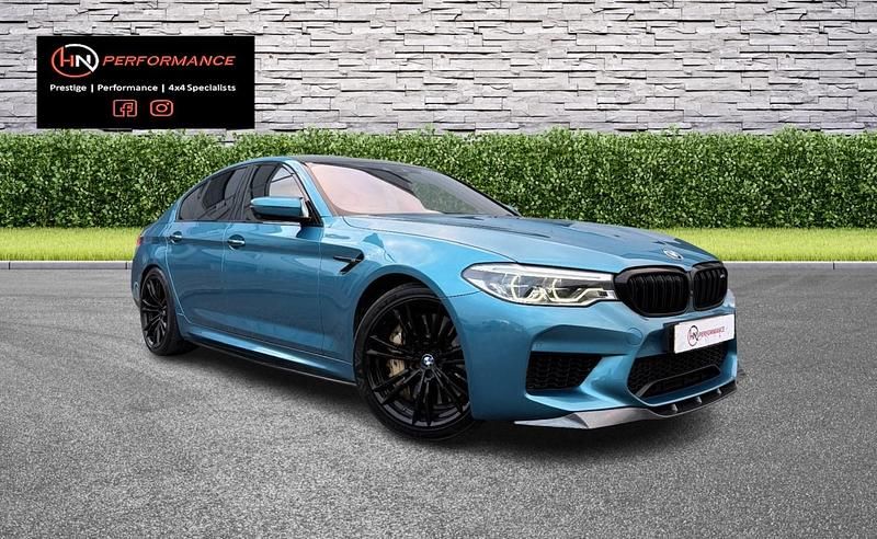 Blue Used 2018 BMW M5 Comfort Edition Sedan | £36,995 (Expensive) - Image 1/4