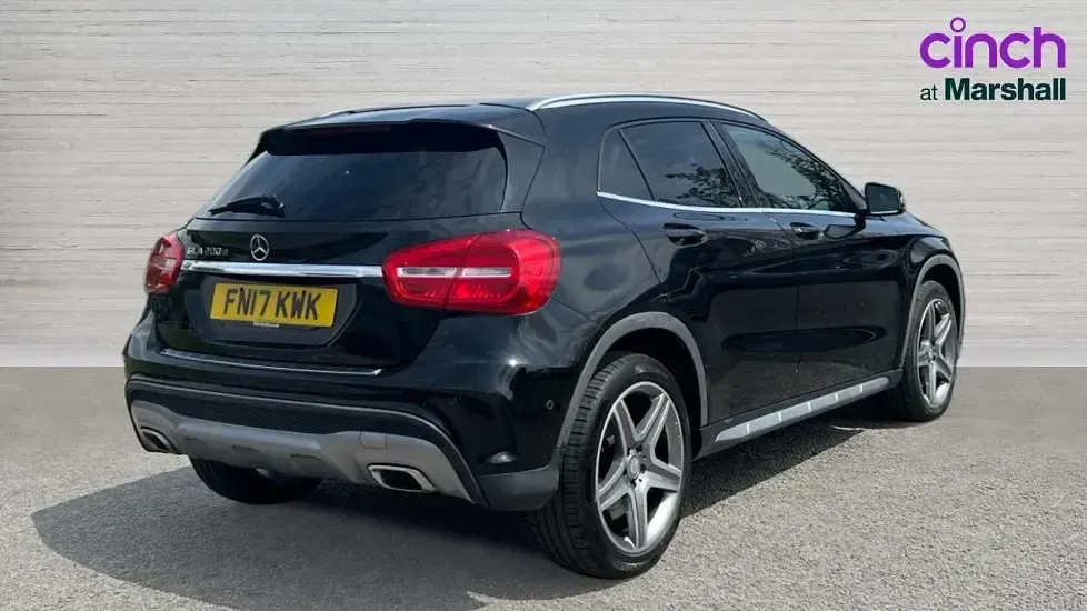 Used Mercedes GLA200 AMG line 136 HP (100 kW) 2017 Black SUV