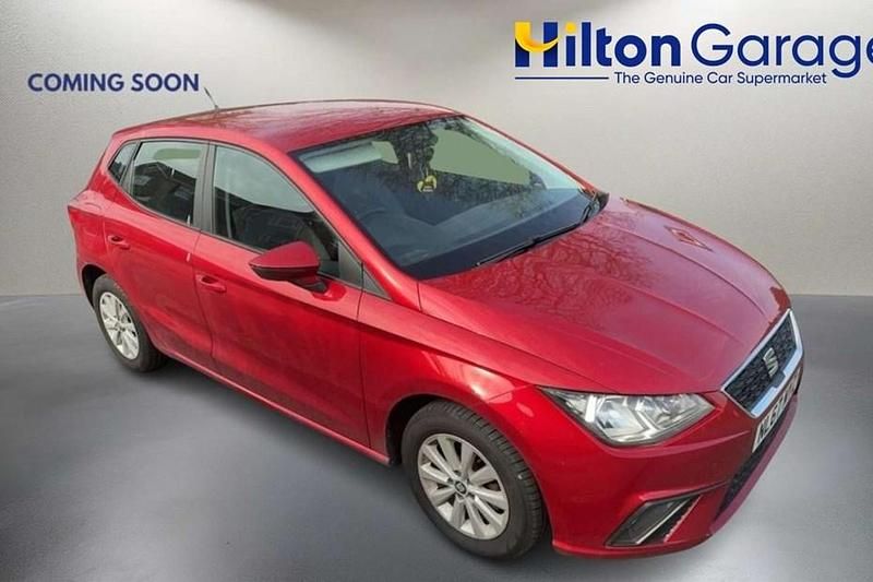 Used Seat Ibiza SE 75 HP (55 kW) 2017 Red Hatchback
