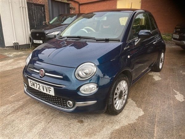 Blue Used 2022 Fiat 500 Dolcevita Hatchback | £9,895 (Fair price) - Image 1/1