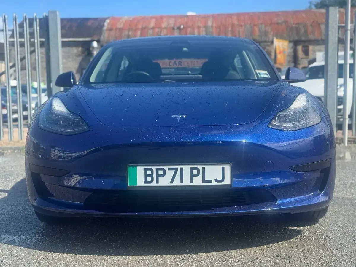 Used Tesla Model 3 Standard Range 366 kW (498 HP) 2022 Blue Sedan