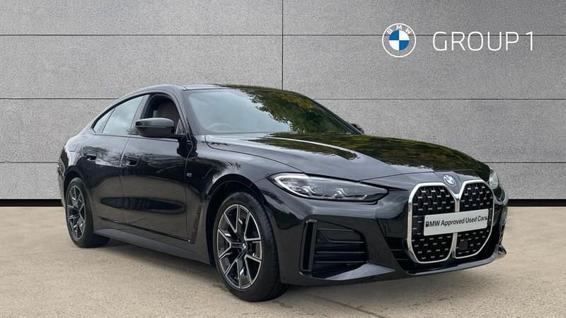 Black Used 2023 BMW 420 Gran Coupé M Sport Coupe | £33,491 (Fair price) - Image 1/4