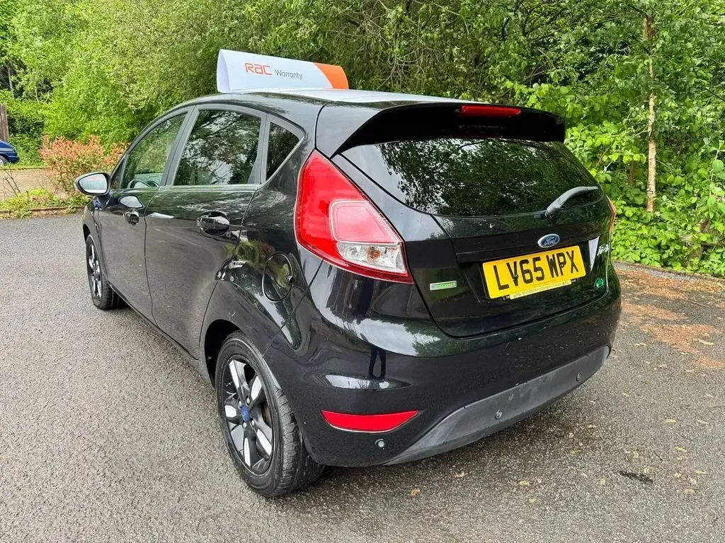 Used Ford Fiesta Zetec 2015 Black Hatchback