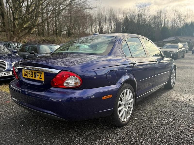Usado Jaguar X-type S 2009 Azul Sedan