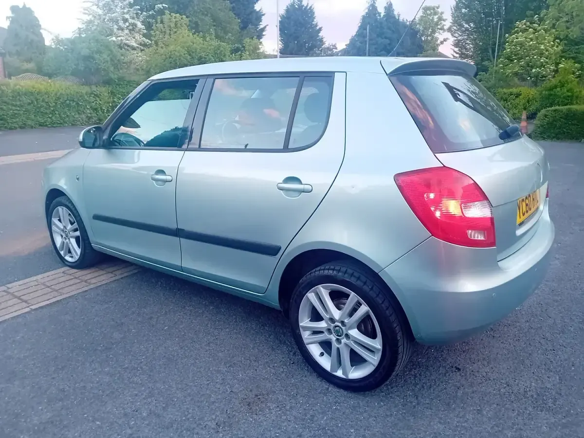 Used Skoda Fabia Elegance 2010 Green Hatchback