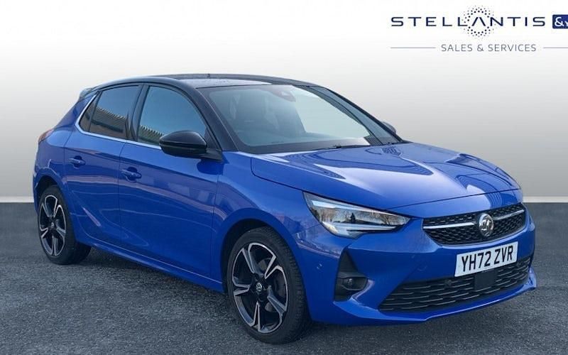Used Vauxhall Corsa Ultimate 131 HP (96 kW) 2022 Blue Hatchback