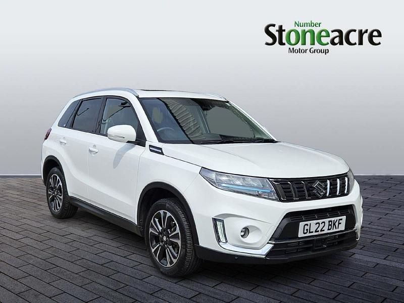 White Used 2022 Suzuki Vitara SZ5 SUV | £15,000 (Super price) - Image 1/2