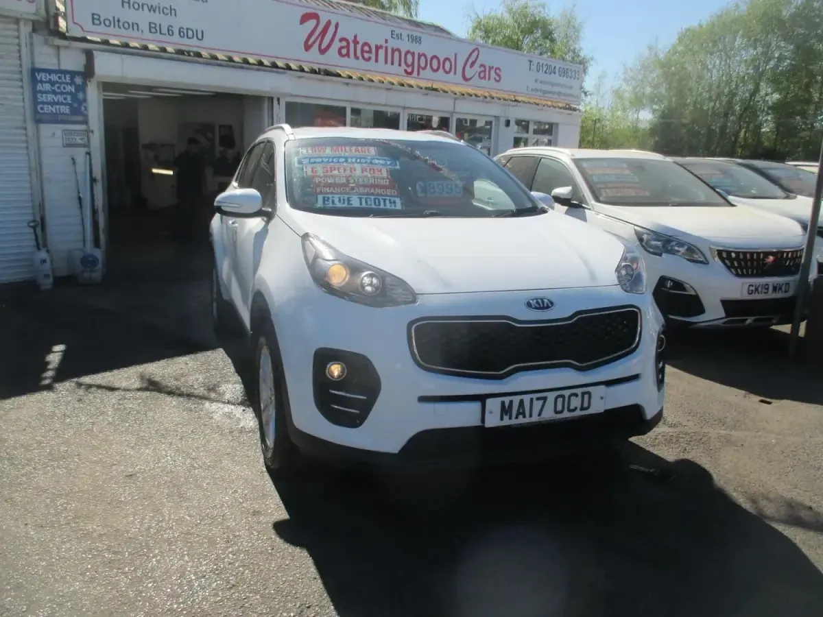 Begagnad Kia Sportage 2017 Vit SUV