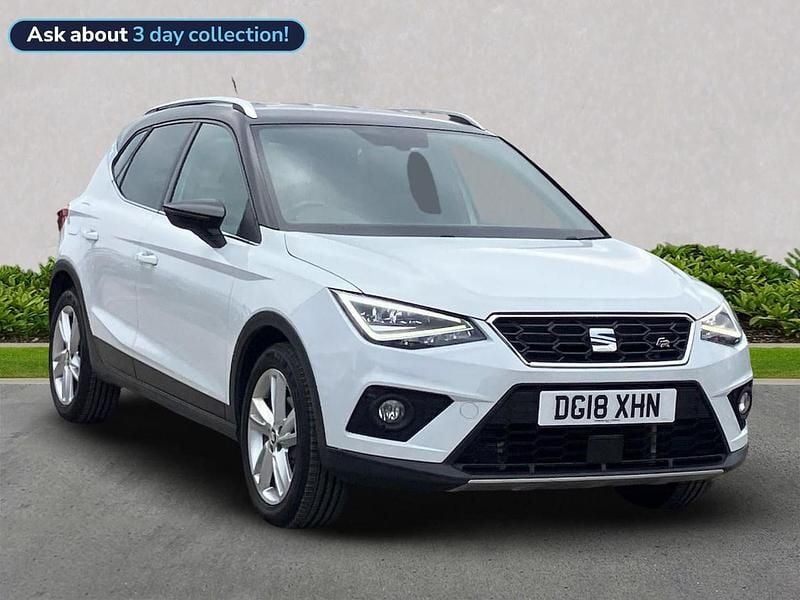 White Used 2018 Seat Arona FR SUV | £9,999 (Fair price) - Image 1/4