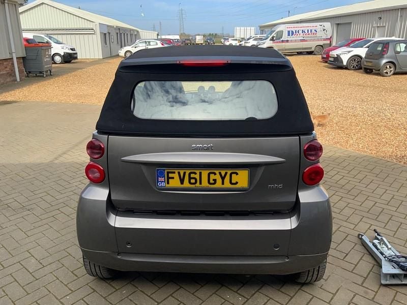 Used Smart ForTwo Cabrio Passion 2011 Grey Cabriolet