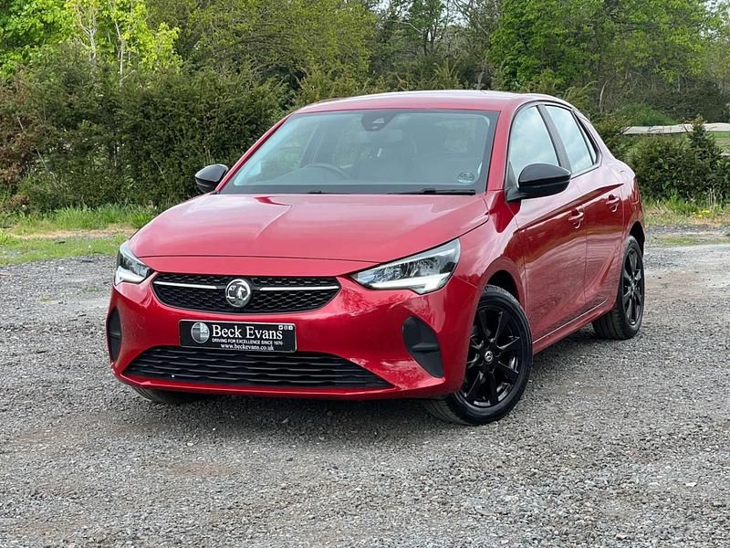 Used Vauxhall Corsa Edition 75 HP (55 kW) 2022 Red Hatchback