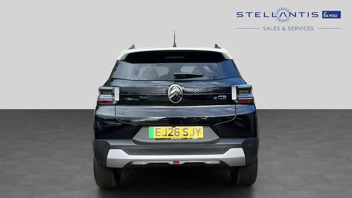 New Citroën e-C3 81 kW (111 HP) 2026 Black Hatchback