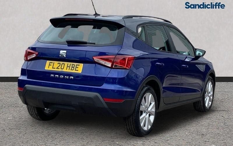 Used Seat Arona SE Technology 95 HP (69 kW) 2020 Blue SUV