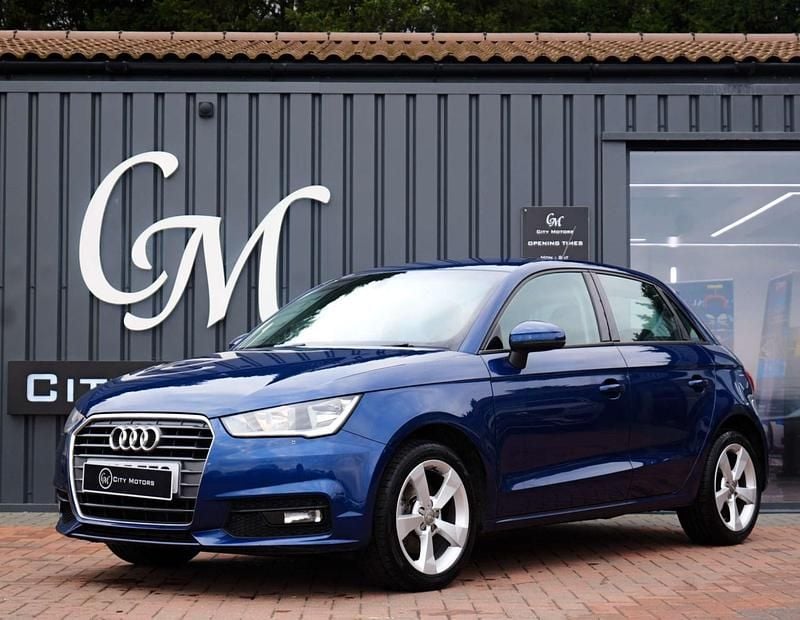 Blue Used 2015 Audi A1 Sportback Sport Hatchback | £7,490 (Fair price) - Image 1/4