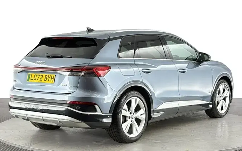 Second-hand Audi Q4 e-tron S-Line 125 kW (170 CP) 2022 Albastru SUV