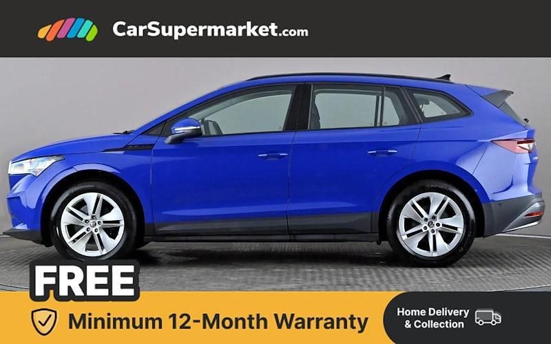 Used Skoda Enyaq iV ecoSuite 131 kW (179 HP) 2023 Blue SUV