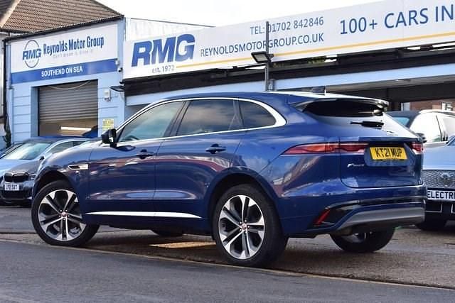 Używany Jaguar F-Pace R-Dynamic 204 KM (150 kW) 2021 Niebieski SUV