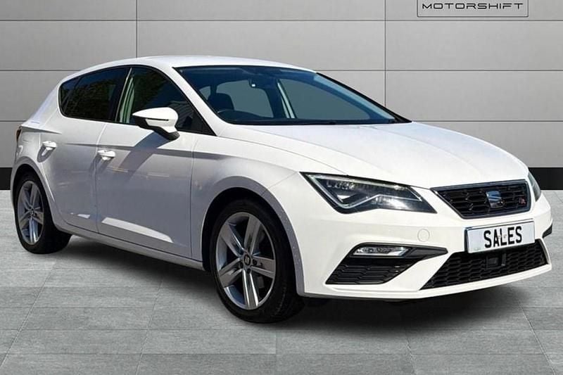 Begagnad Seat Leon FR 150 HK (110 kW) 2017 Vit Halvkombi