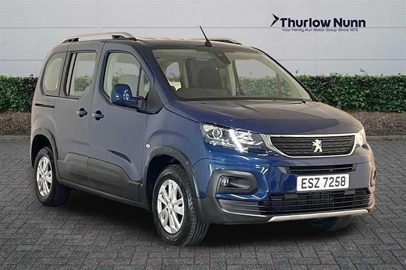 Blue Used 2020 Peugeot Rifter Allure MPV | £16,790 (Good price) - Image 1/1