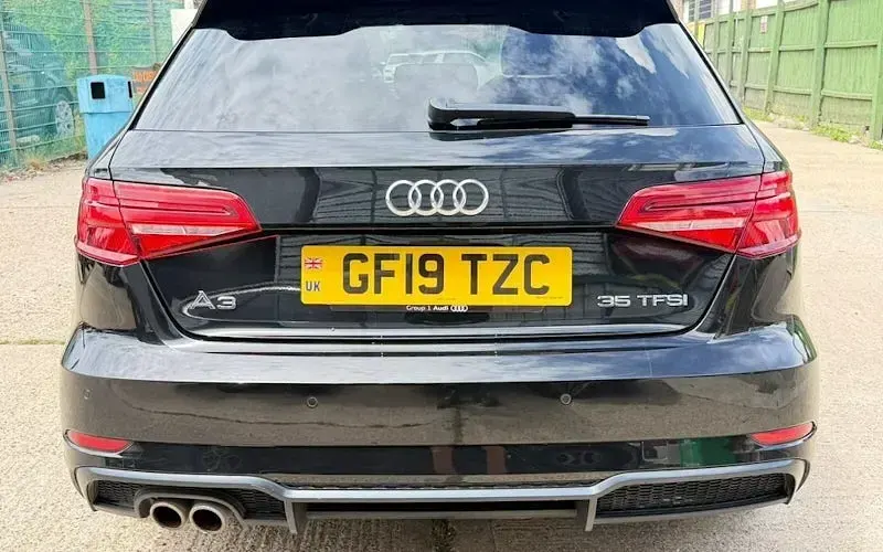 Used Audi A3 Sportback S-Line 150 HP (110 kW) 2019 Black Hatchback