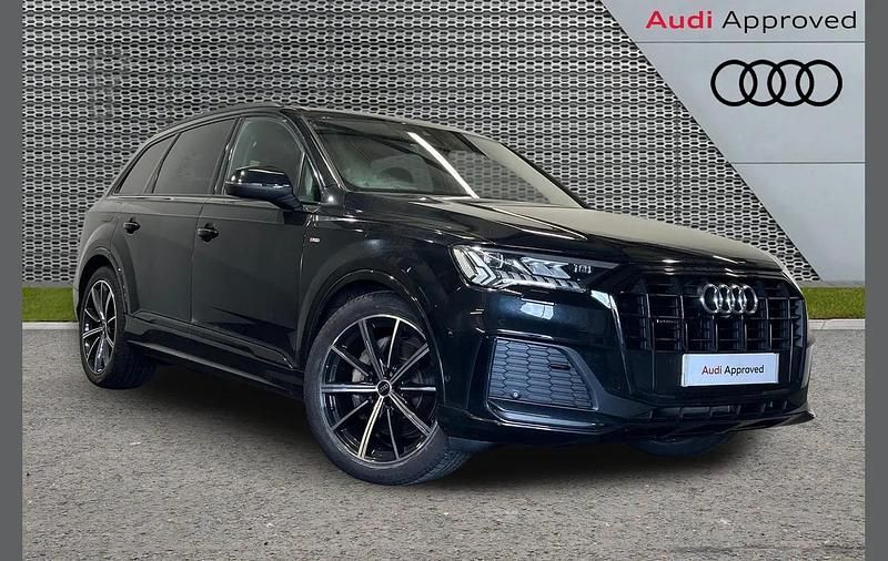 Used Audi Q7 S-Line 228 HP (167 kW) 2023 Black SUV