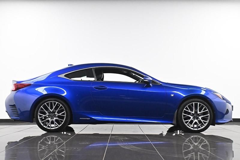 Used Lexus RC300h Sport Line 2016 Blue Coupe