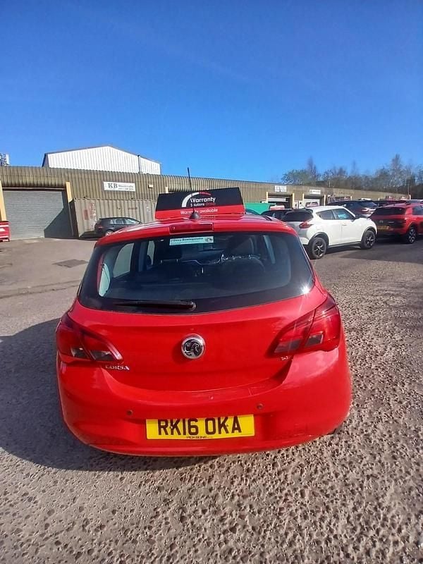 Used Vauxhall Corsa 2016 Red Hatchback