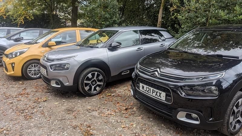 Grey Used 2021 Citroën C4 Cactus Flair Hatchback | £6,450 (Good price) - Image 1/4