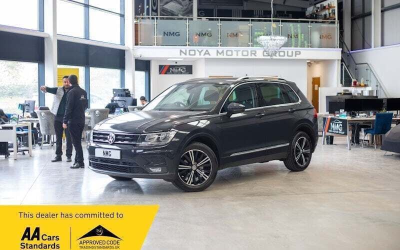 Grey Used 2018 VW Tiguan SE SUV | £10,199 (Fair price) - Image 1/4