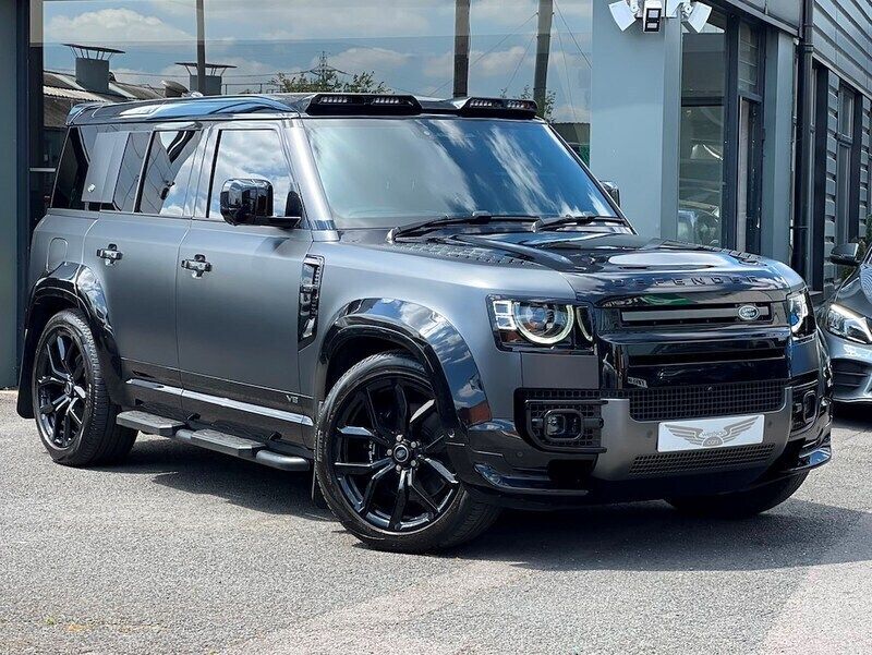 Grey Used 2022 Land Rover Defender Carpathian Edition SUV | £84,950 (A bit pricey) - Image 1/4