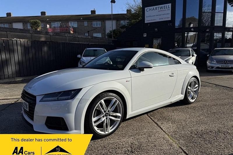 White Used 2015 Audi TT S-Line Coupe | £16,350 (Fair price) - Image 1/1