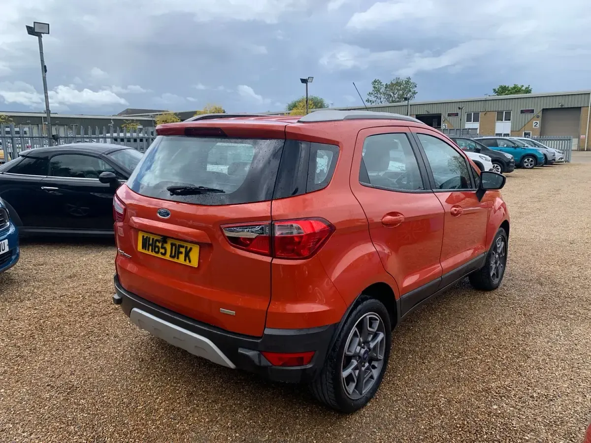 Used Ford Ecosport Titanium 2016 Red SUV