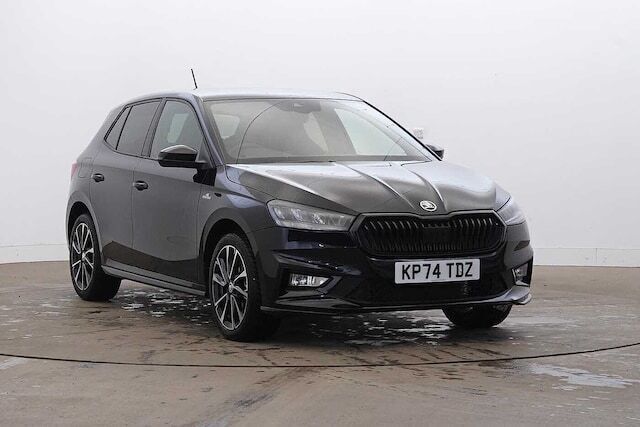 Black magic pearl effect Used 2024 Skoda Fabia Monte Carlo Hatchback | £20,799 (A bit pricey) - Image 1/4