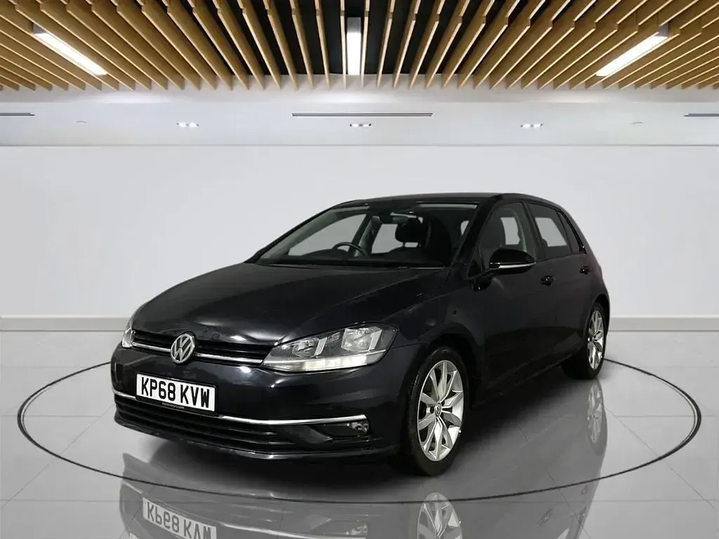Begagnad VW Golf VII GT 150 HK (110 kW) 2018 Svart Halvkombi