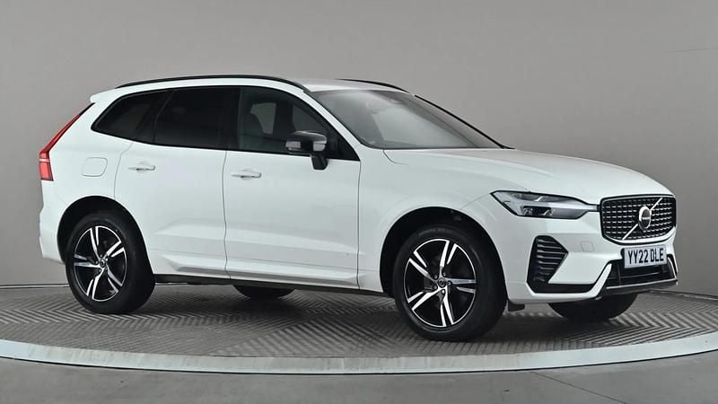 White Used 2022 Volvo XC60 R-Design SUV | £35,298 (Expensive) - Image 1/4