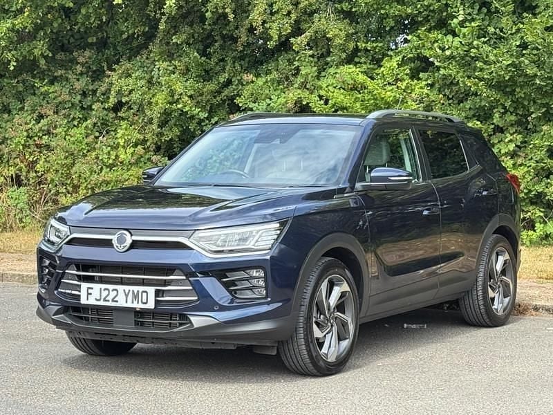 Used Ssangyong (KGM) Korando 163 HP (119 kW) 2022 Blue Estate