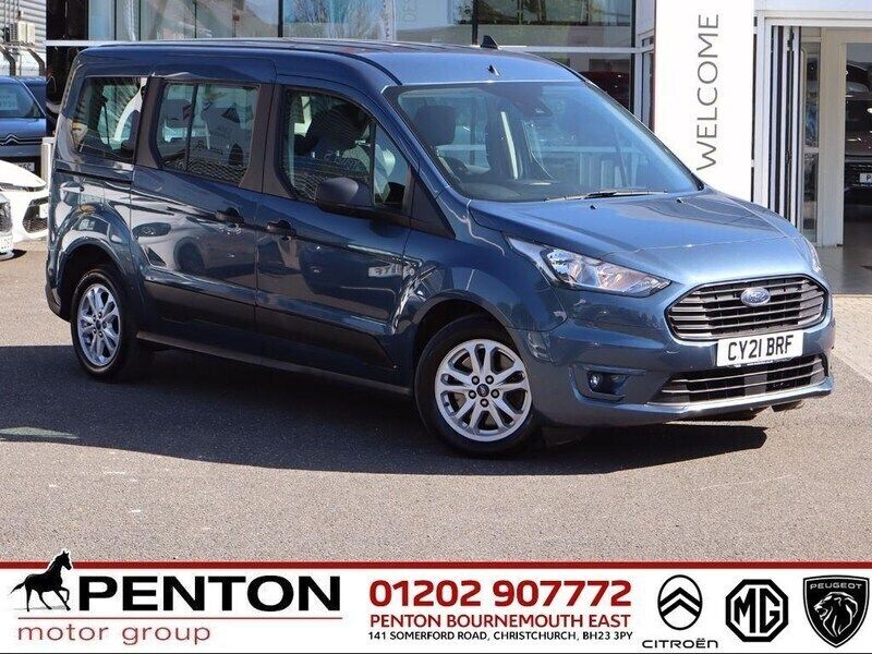 Blue Used 2021 Ford Grand Tourneo Connect Zetec MPV | £15,290 (Fair price) - Image 1/4