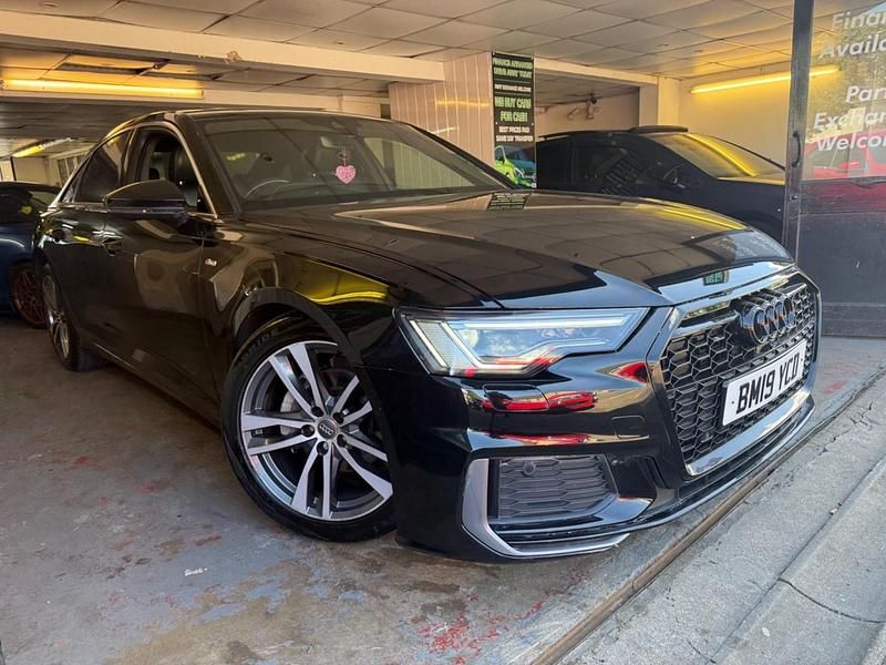 Black Used 2019 Audi A6 S-Line Sedan | £16,990 (Fair price) - Image 1/4