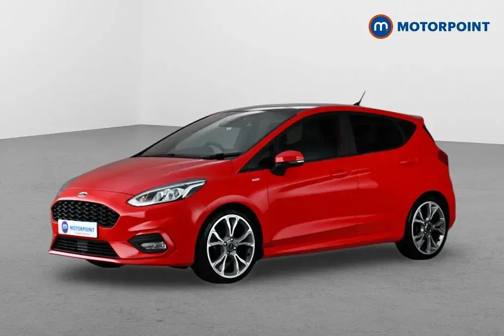 Used Ford Fiesta ST-Line X 125 HP (91 kW) 2020 Red Hatchback