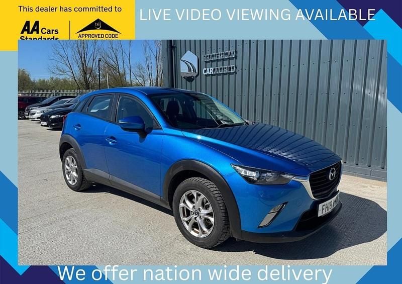 Used Mazda CX-3 105 HP (77 kW) 2018 Blue SUV