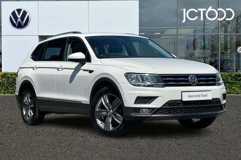 White Used 2021 VW Tiguan Allspace Match SUV | £19,895 (Super price) - Image 1/4