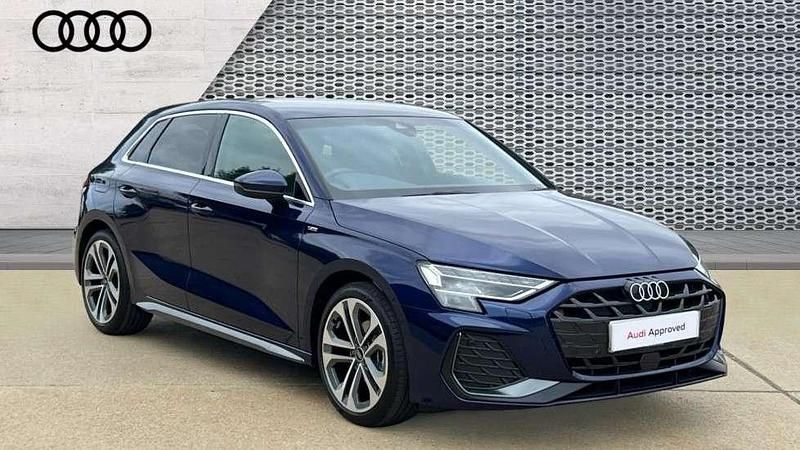 Blue Used 2025 Audi A3 S-Line Hatchback | £28,490 (A bit pricey) - Image 1/4